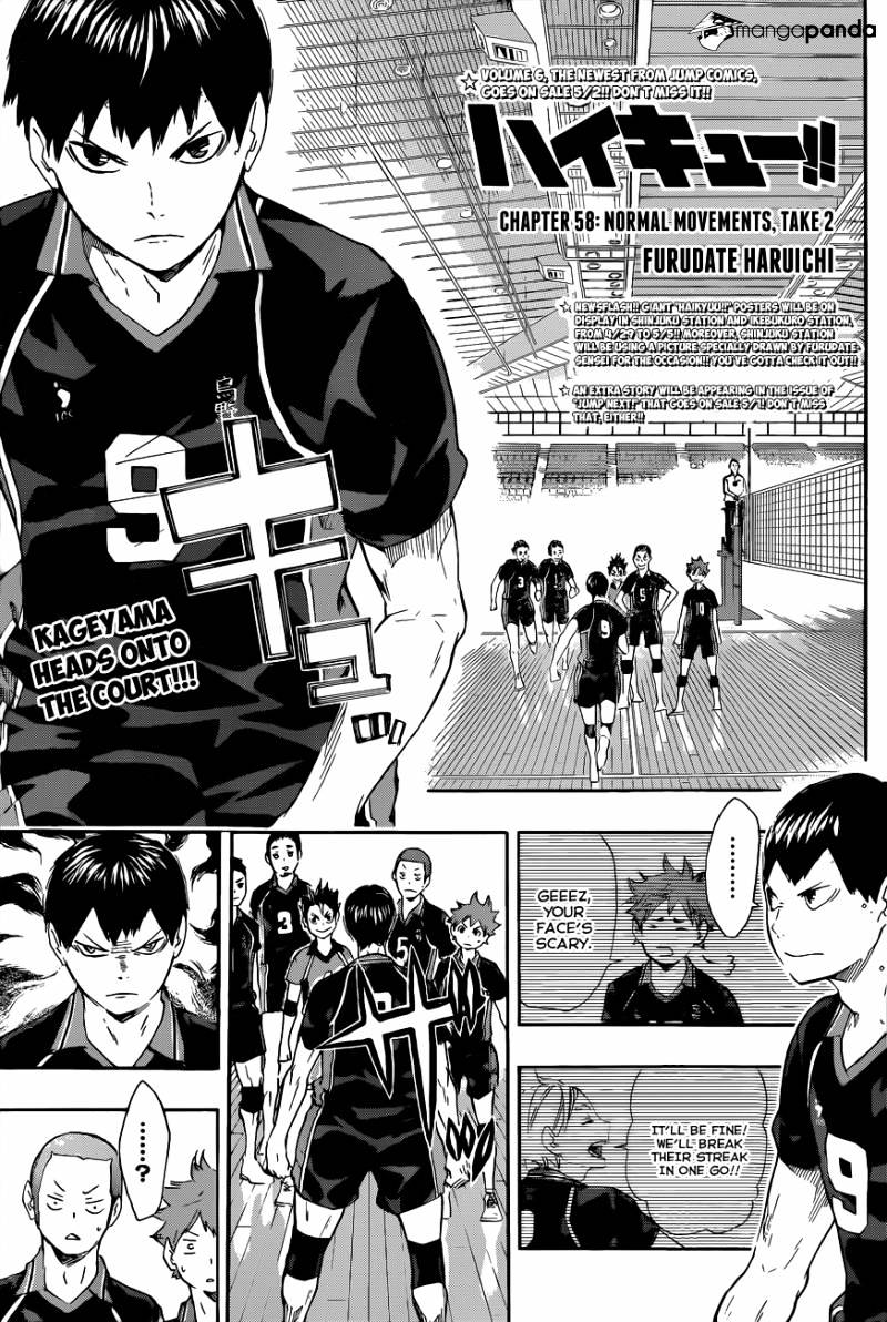 Haikyuu!! - Chapter 58