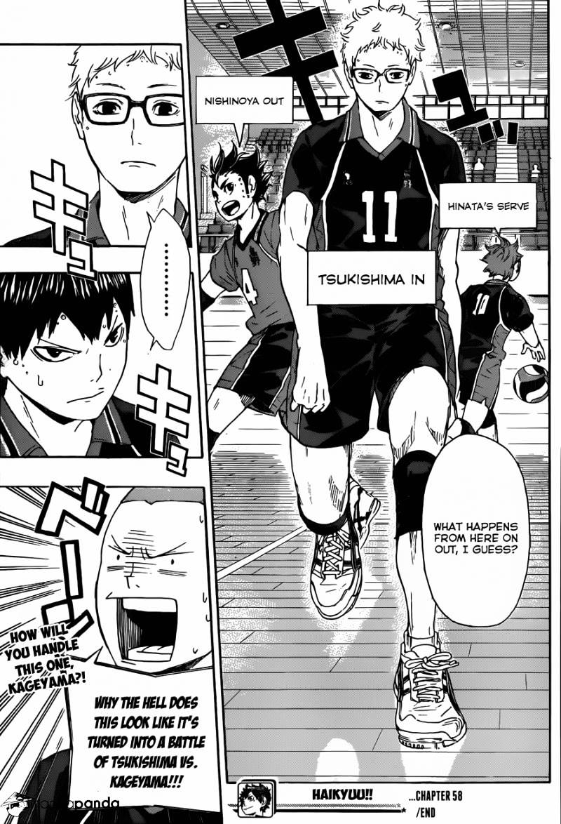 Haikyuu!! - Chapter 58