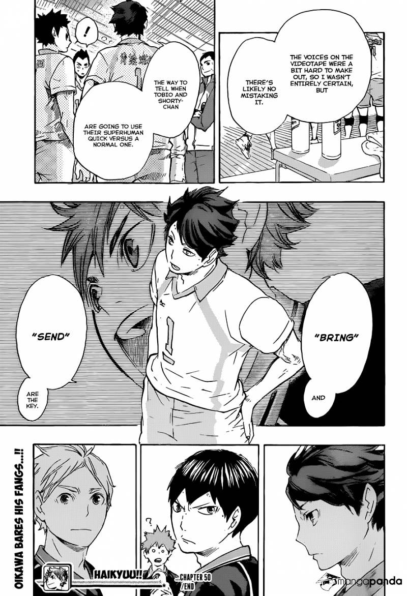 Haikyuu!! - Chapter 50