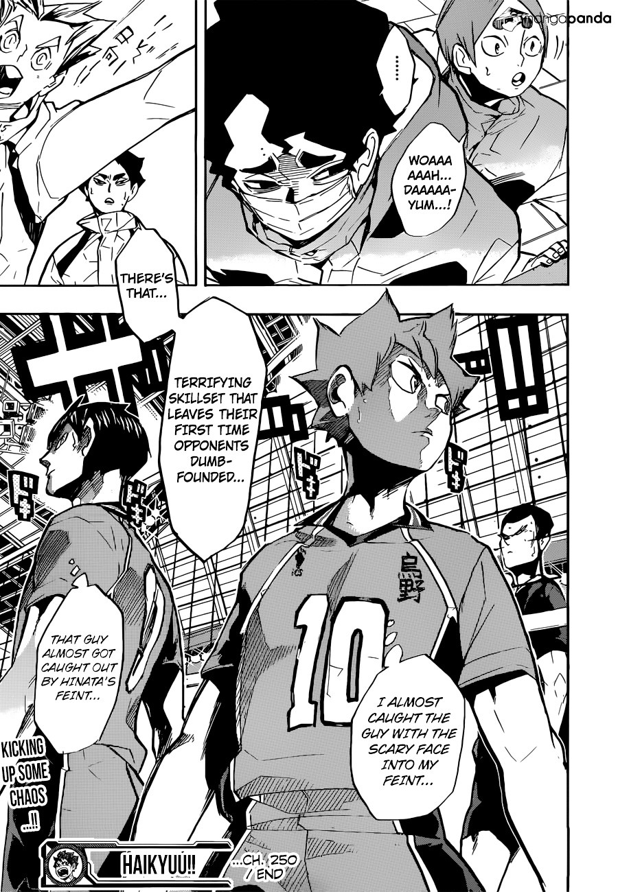 Haikyuu!! - Chapter 250