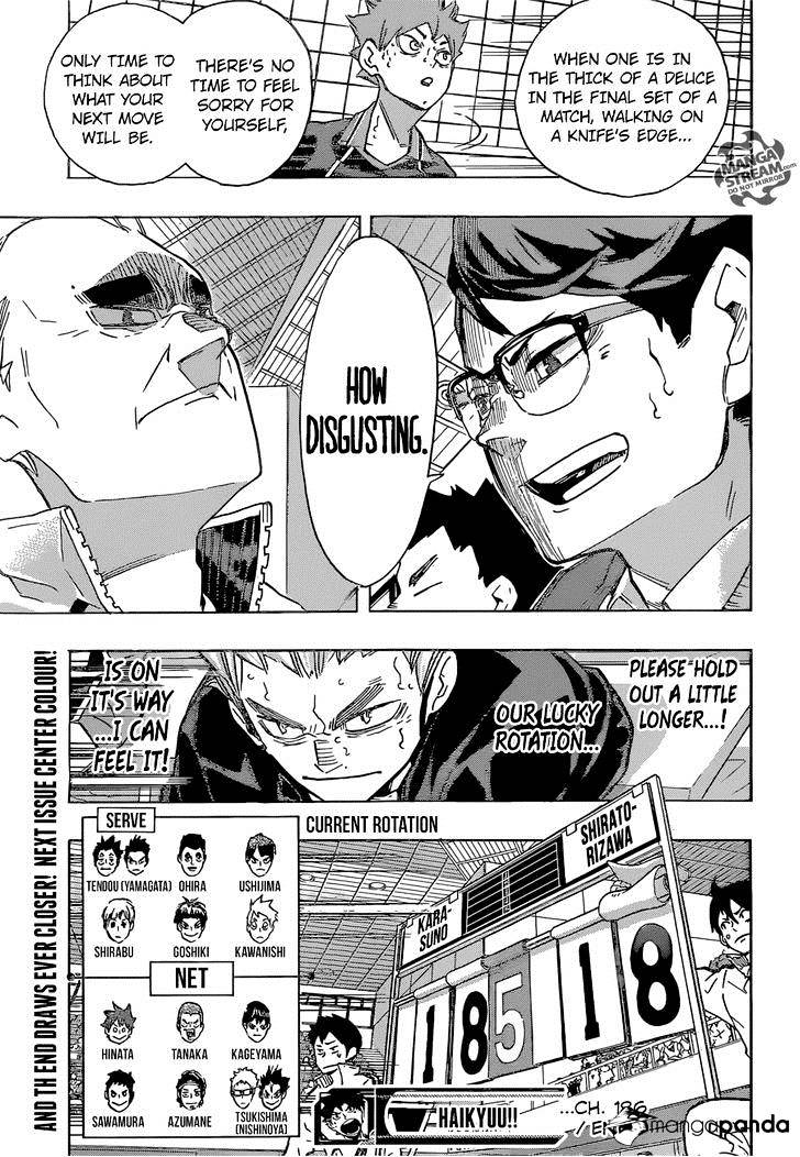 Haikyuu!! - Chapter 186