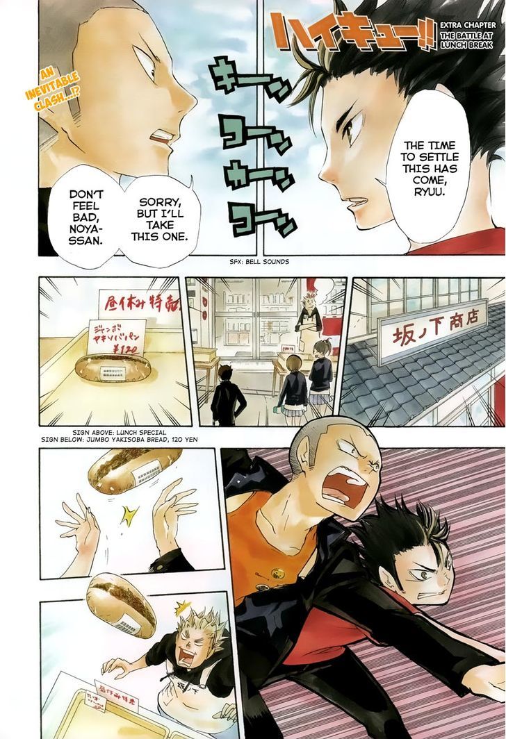 Haikyuu!! - Chapter 22.5 : The Battle At Lunchapter Break