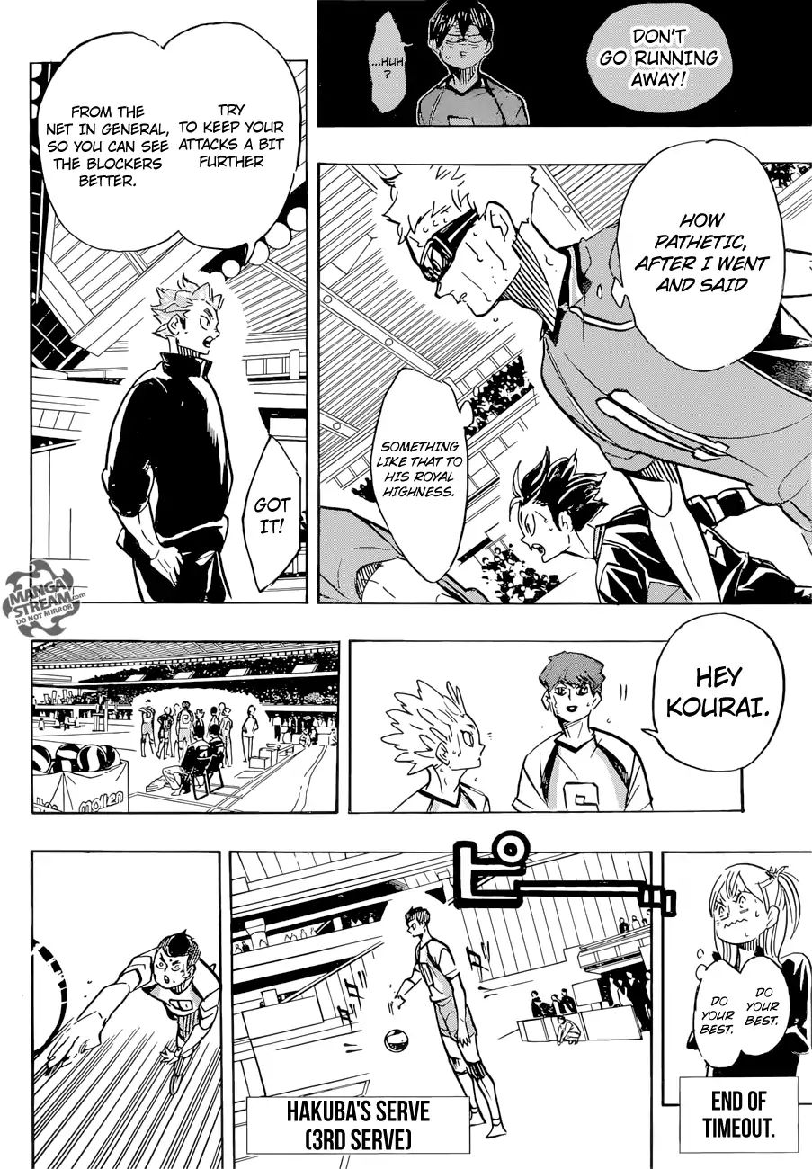 Haikyuu!! - Chapter 360: Lesson