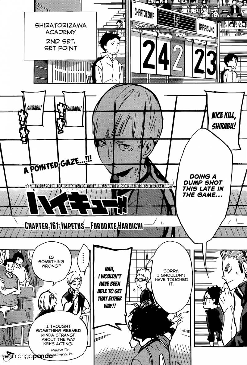 Haikyuu!! - Chapter 161