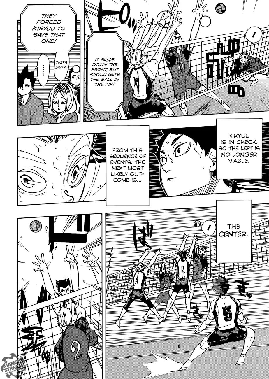 Haikyuu!! - Chapter 334: Breaking Free From Negativity Haruichi Furudate