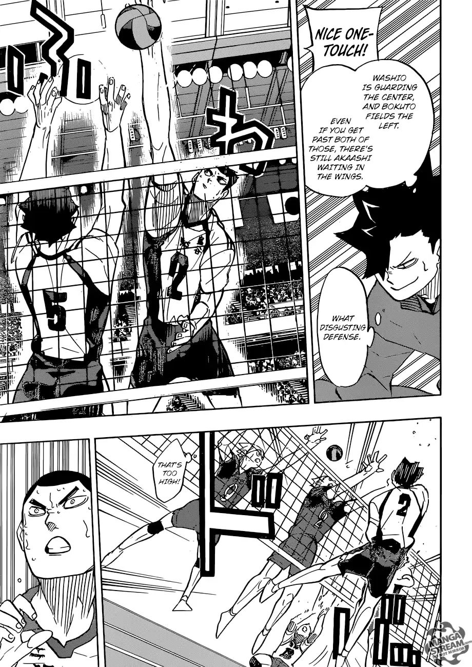 Haikyuu!! - Chapter 334: Breaking Free From Negativity Haruichi Furudate