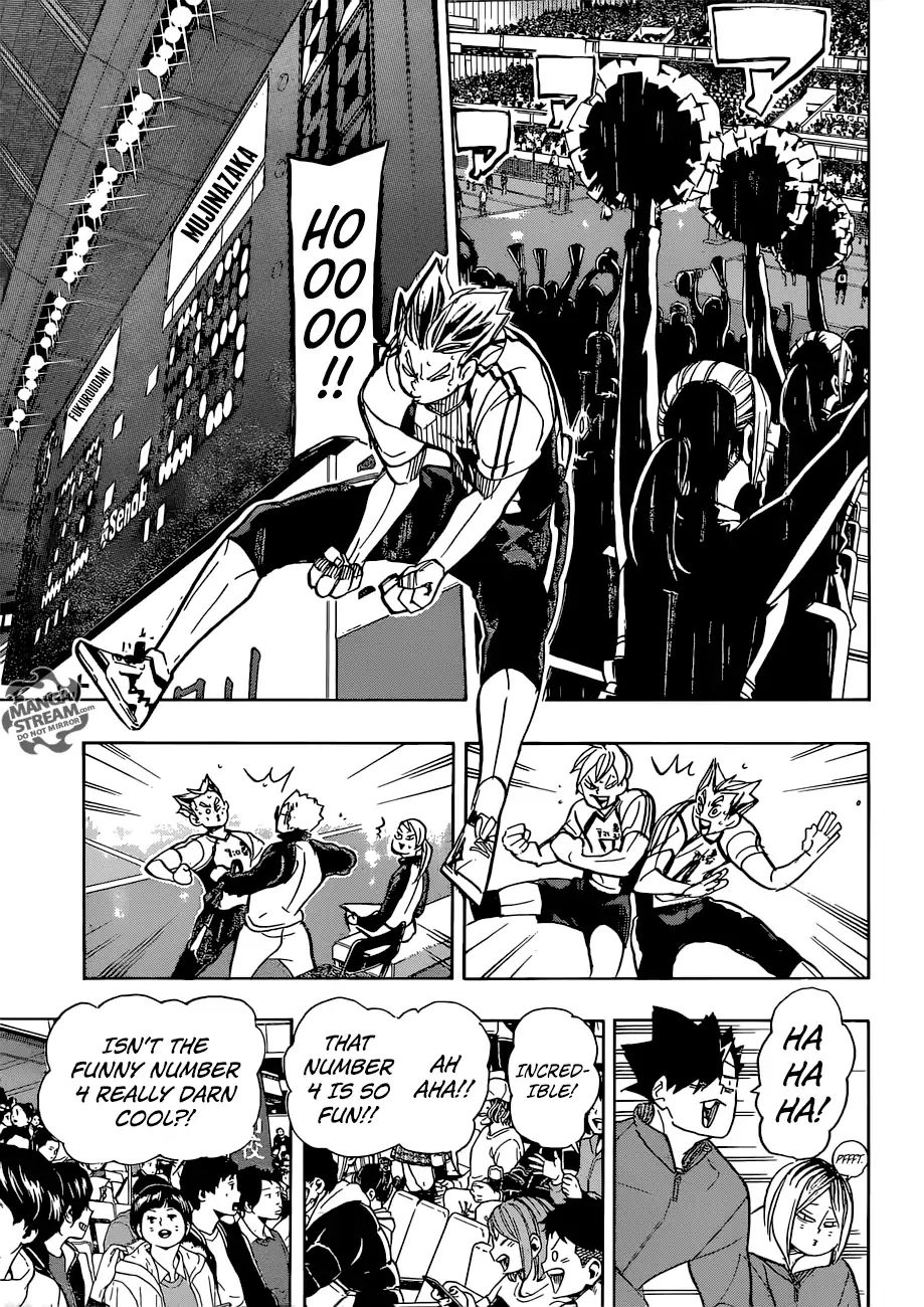 Haikyuu!! - Chapter 334: Breaking Free From Negativity Haruichi Furudate