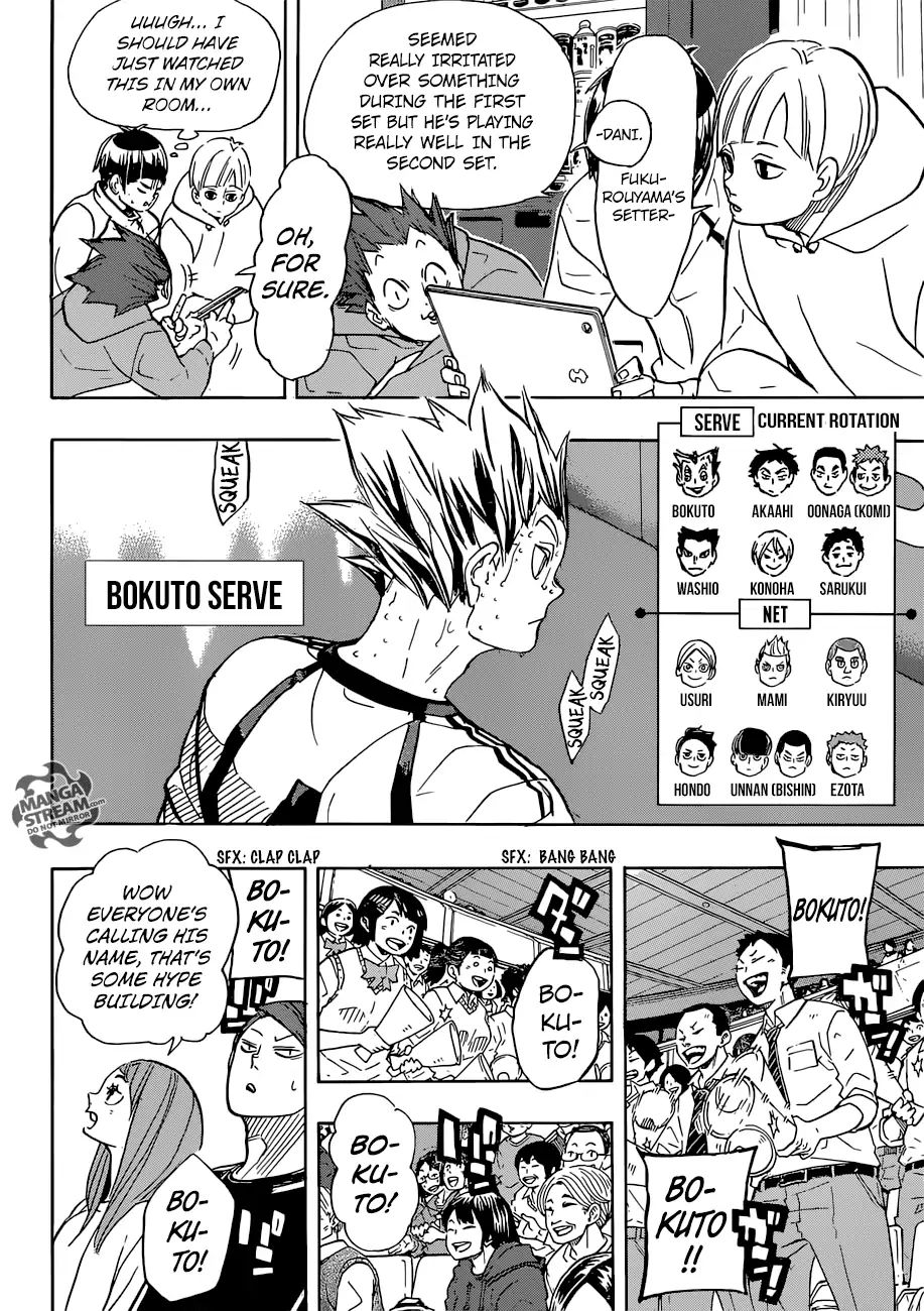 Haikyuu!! - Chapter 334: Breaking Free From Negativity Haruichi Furudate