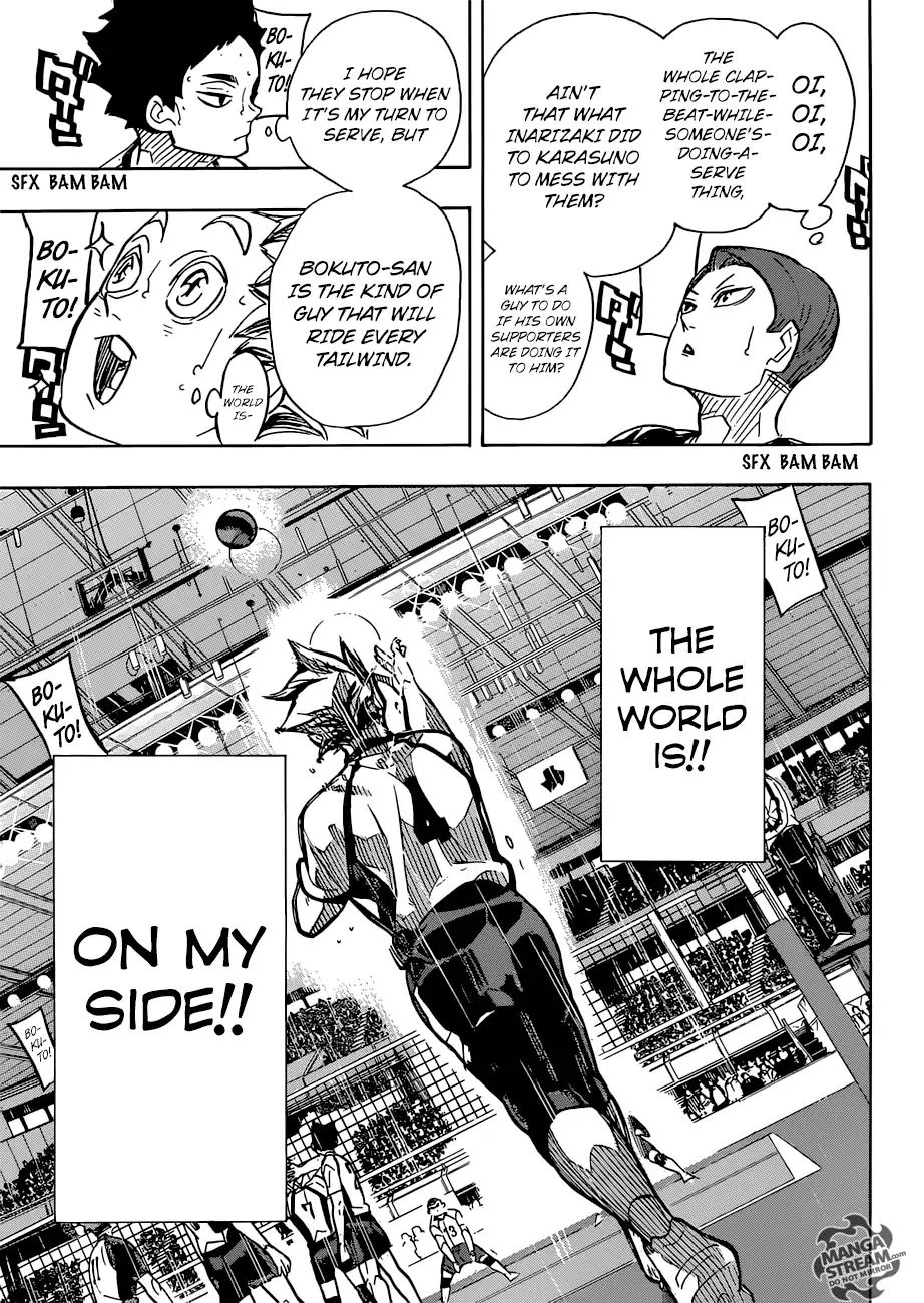 Haikyuu!! - Chapter 334: Breaking Free From Negativity Haruichi Furudate