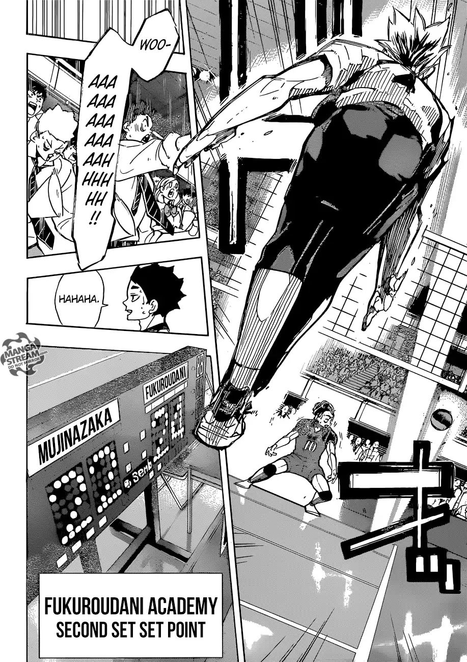 Haikyuu!! - Chapter 334: Breaking Free From Negativity Haruichi Furudate