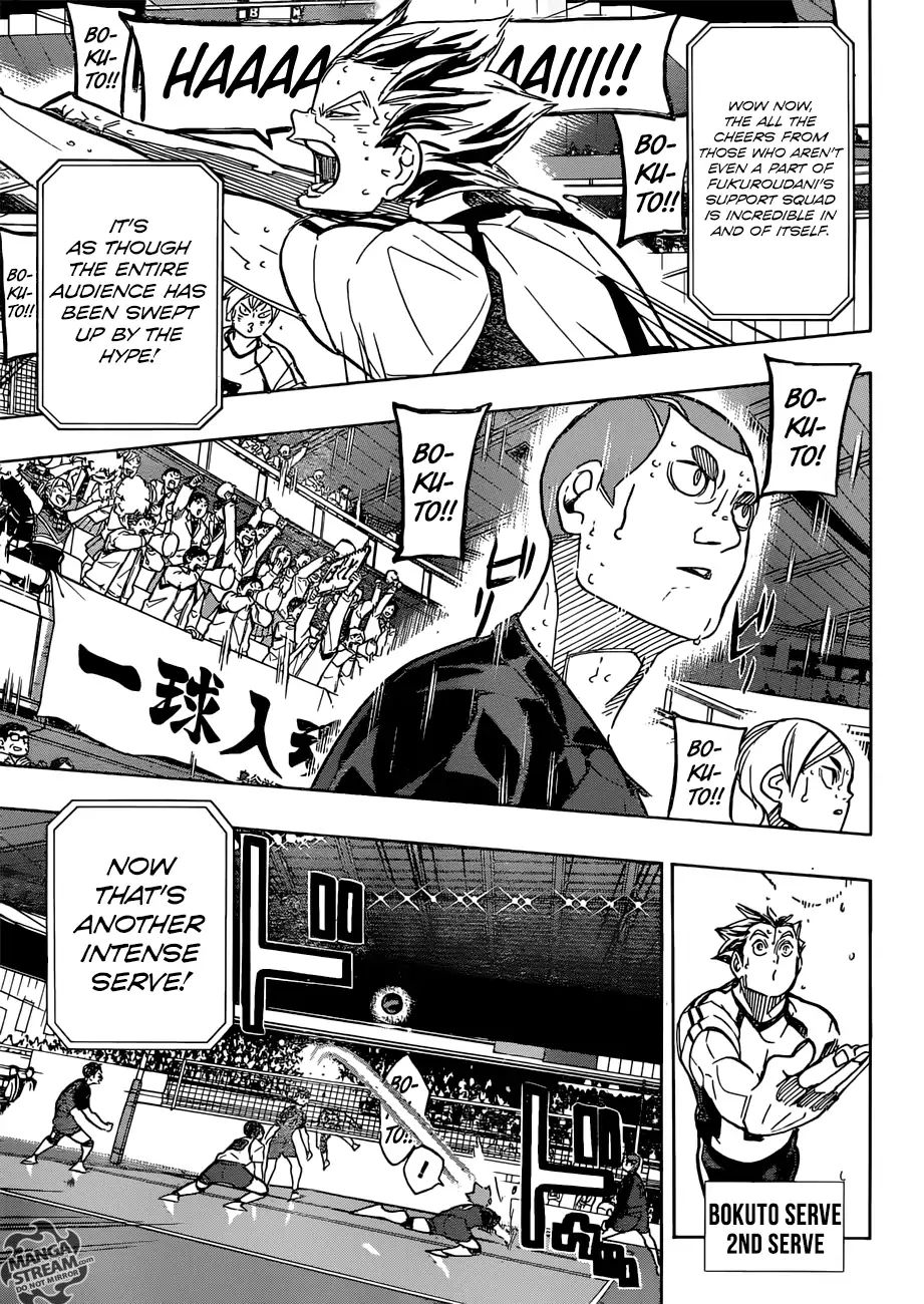 Haikyuu!! - Chapter 334: Breaking Free From Negativity Haruichi Furudate