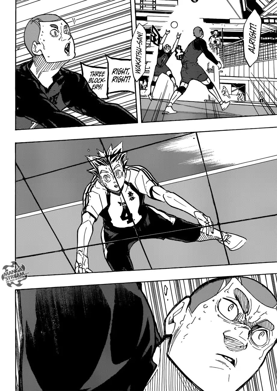 Haikyuu!! - Chapter 334: Breaking Free From Negativity Haruichi Furudate