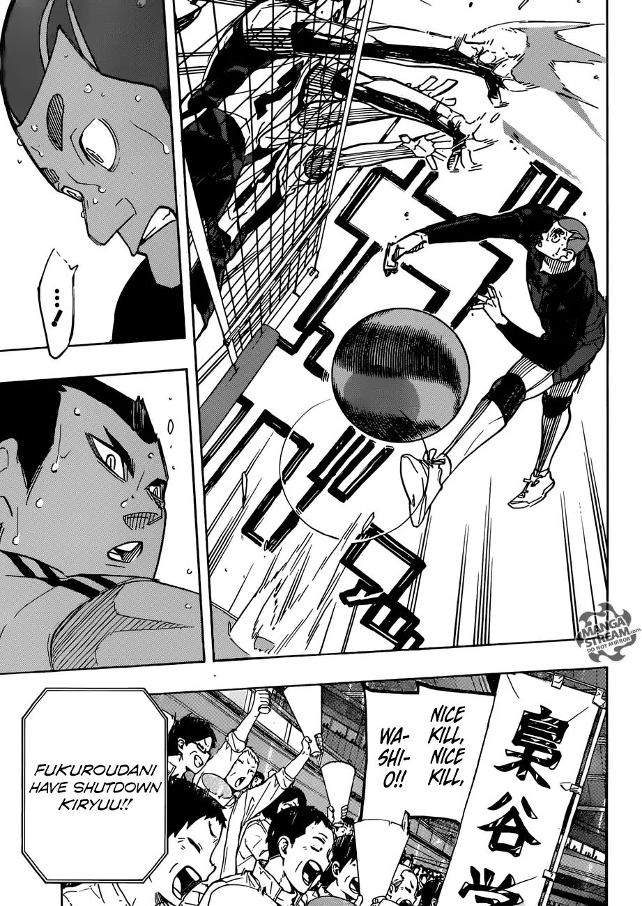 Haikyuu!! - Chapter 334: Breaking Free From Negativity Haruichi Furudate