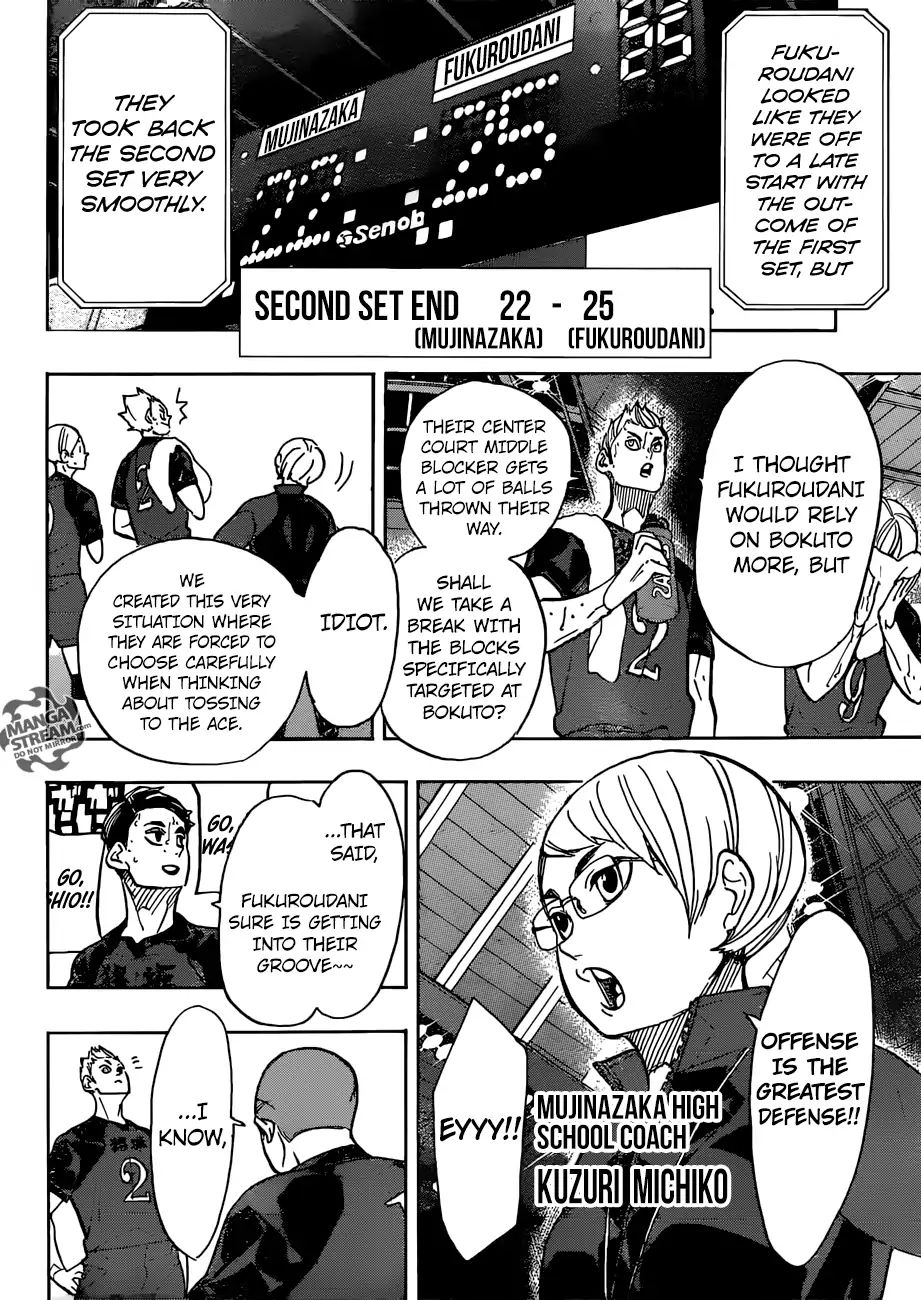 Haikyuu!! - Chapter 334: Breaking Free From Negativity Haruichi Furudate