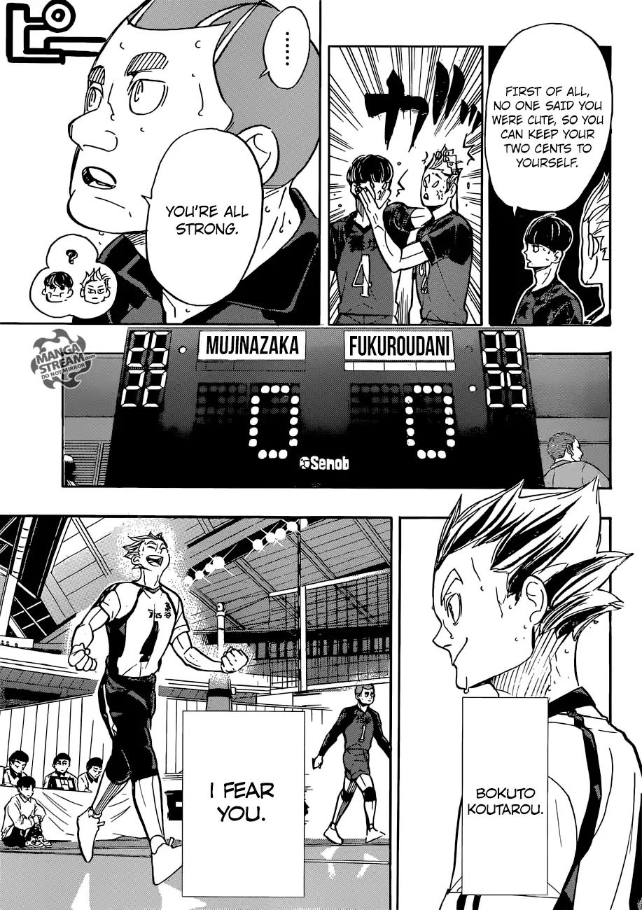 Haikyuu!! - Chapter 334: Breaking Free From Negativity Haruichi Furudate