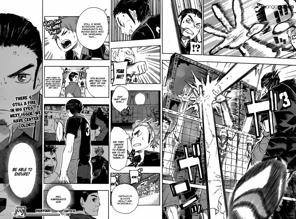 Haikyuu!! - Chapter 45 : Light And What It Hides