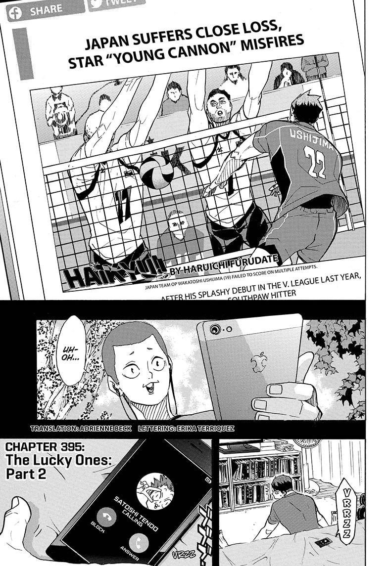 Haikyuu!! - Chapter 395