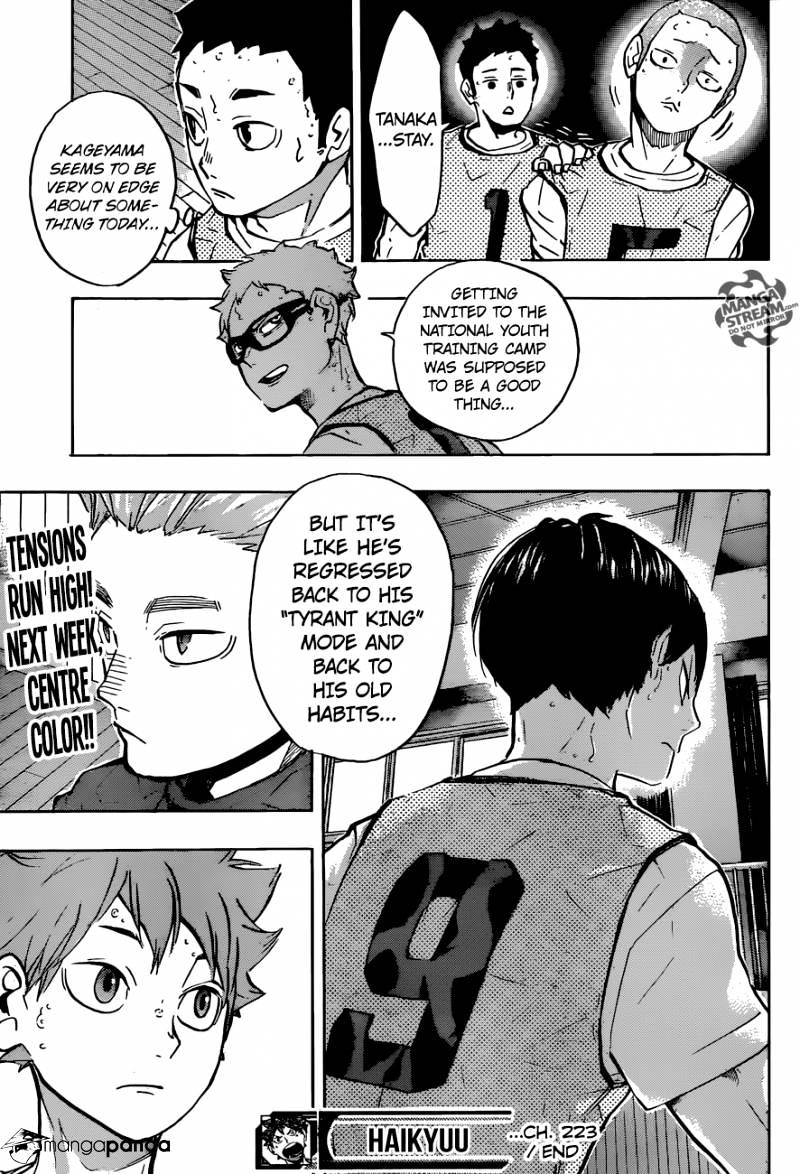 Haikyuu!! - Chapter 223