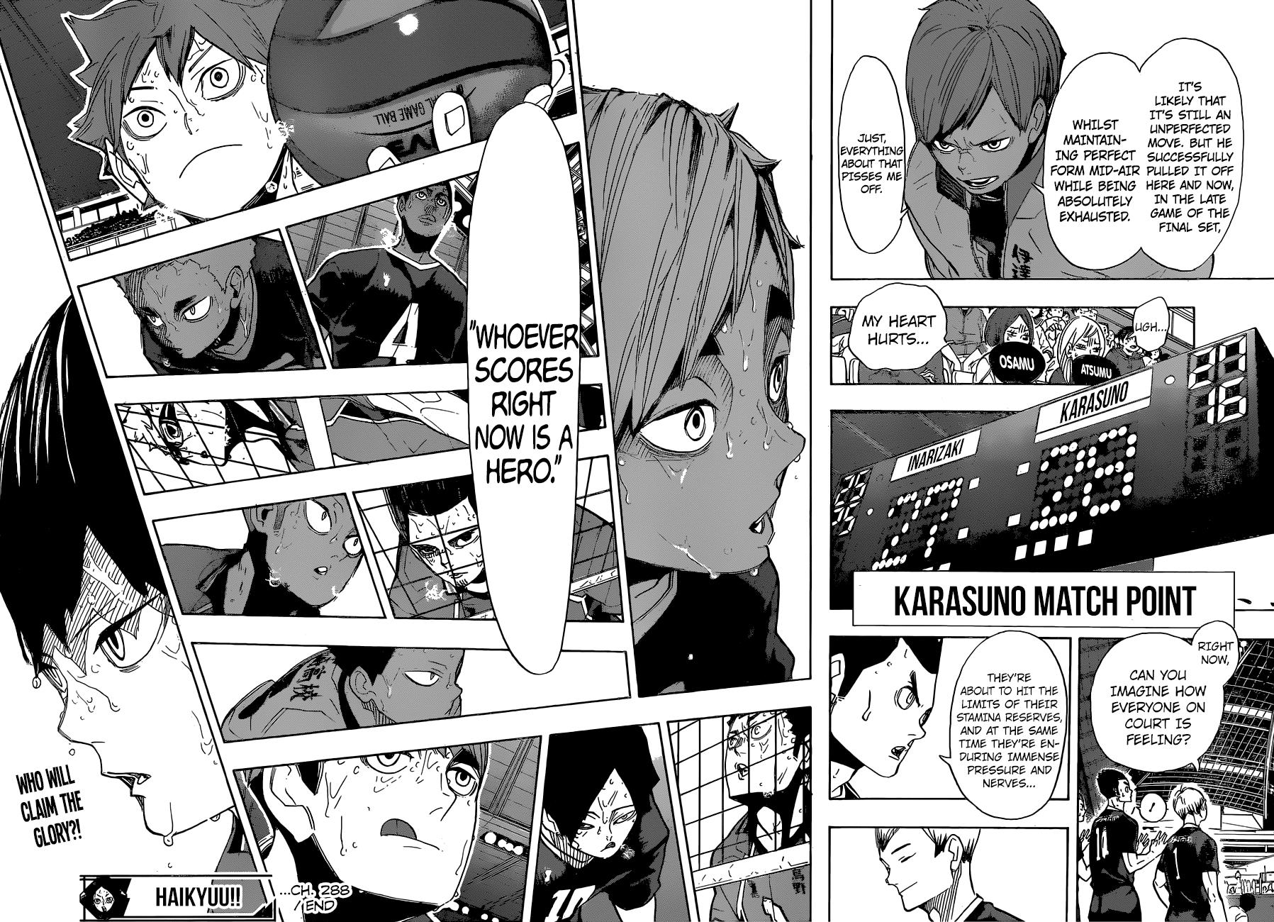 Haikyuu!! - Chapter 288