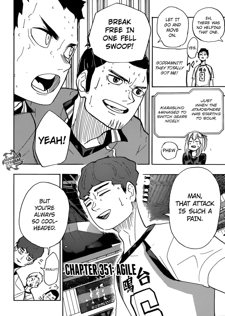 Haikyuu!! - Chapter 351: Agile