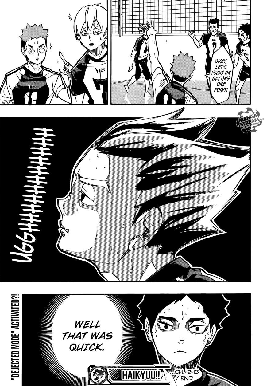 Haikyuu!! - Chapter 243