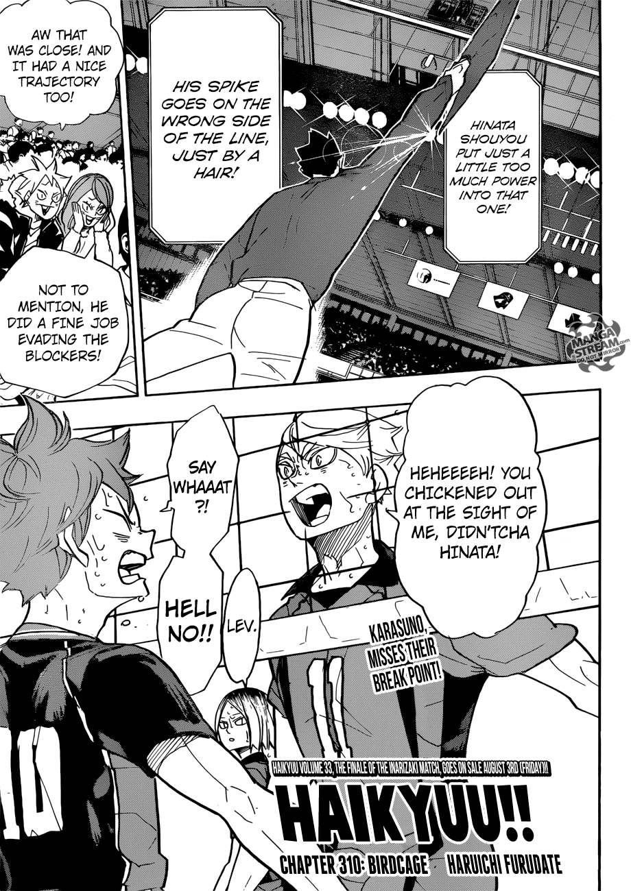 Haikyuu!! - Chapter 310