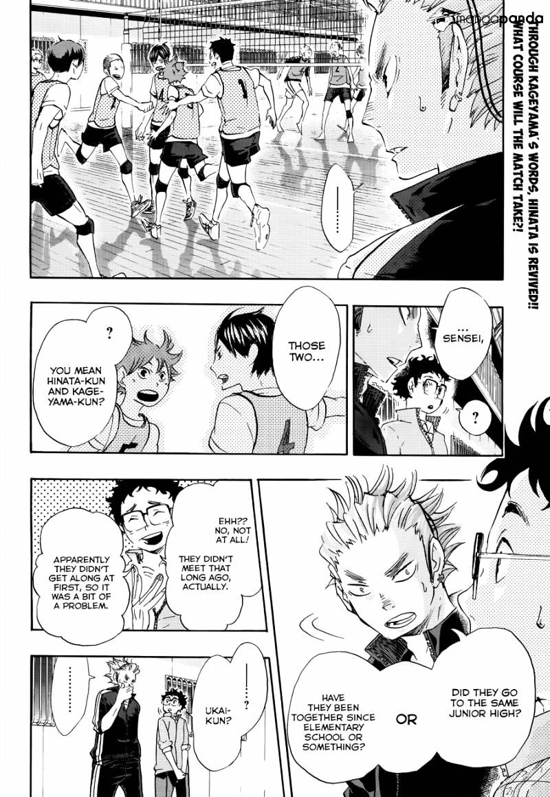 Haikyuu!! - Chapter 24 : Team Karasuno, Full Speed Ahead