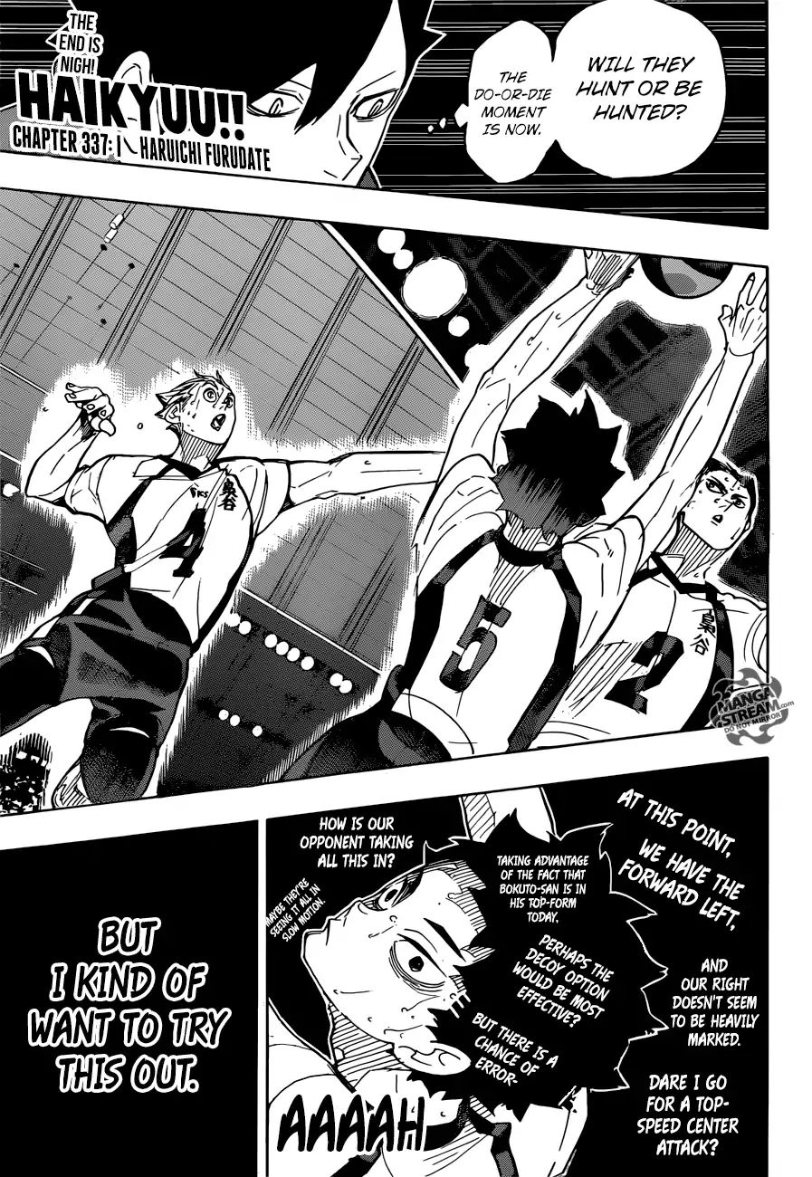 Haikyuu!! - Chapter 337: I