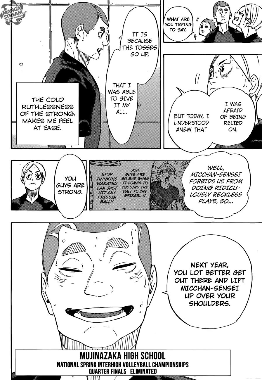 Haikyuu!! - Chapter 337: I