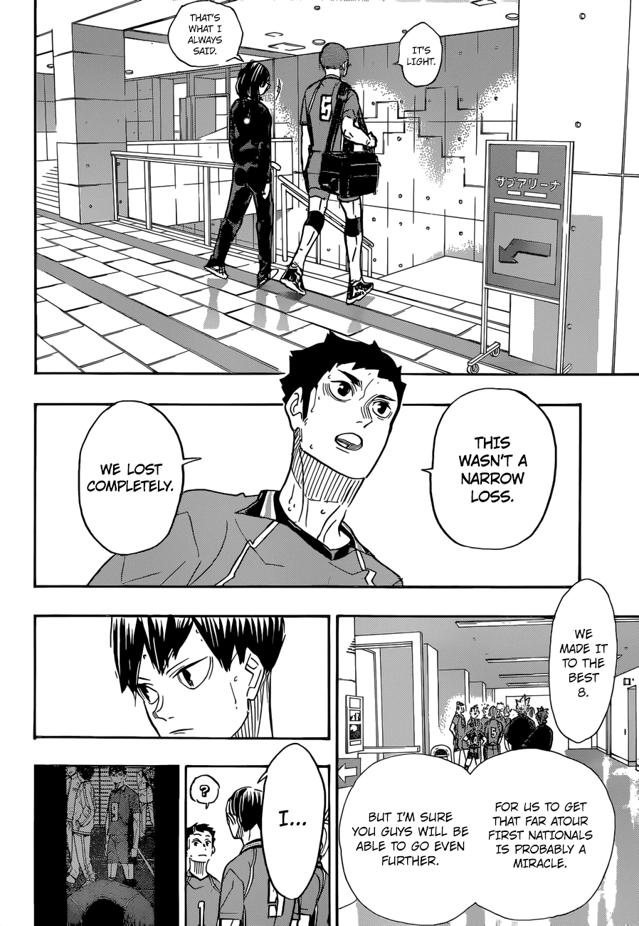 Haikyuu!! - Chapter 369: Food And Muscle