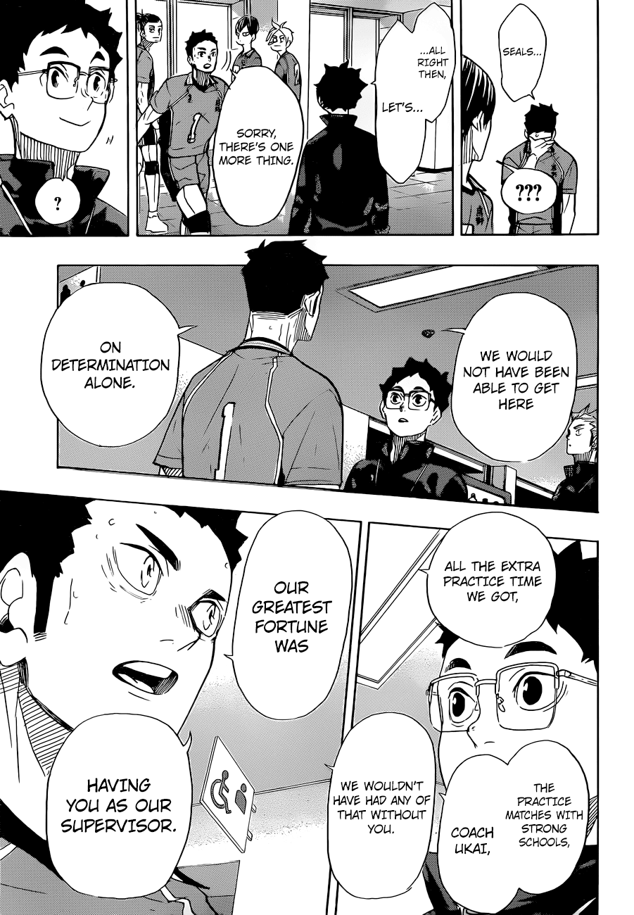 Haikyuu!! - Chapter 369: Food And Muscle