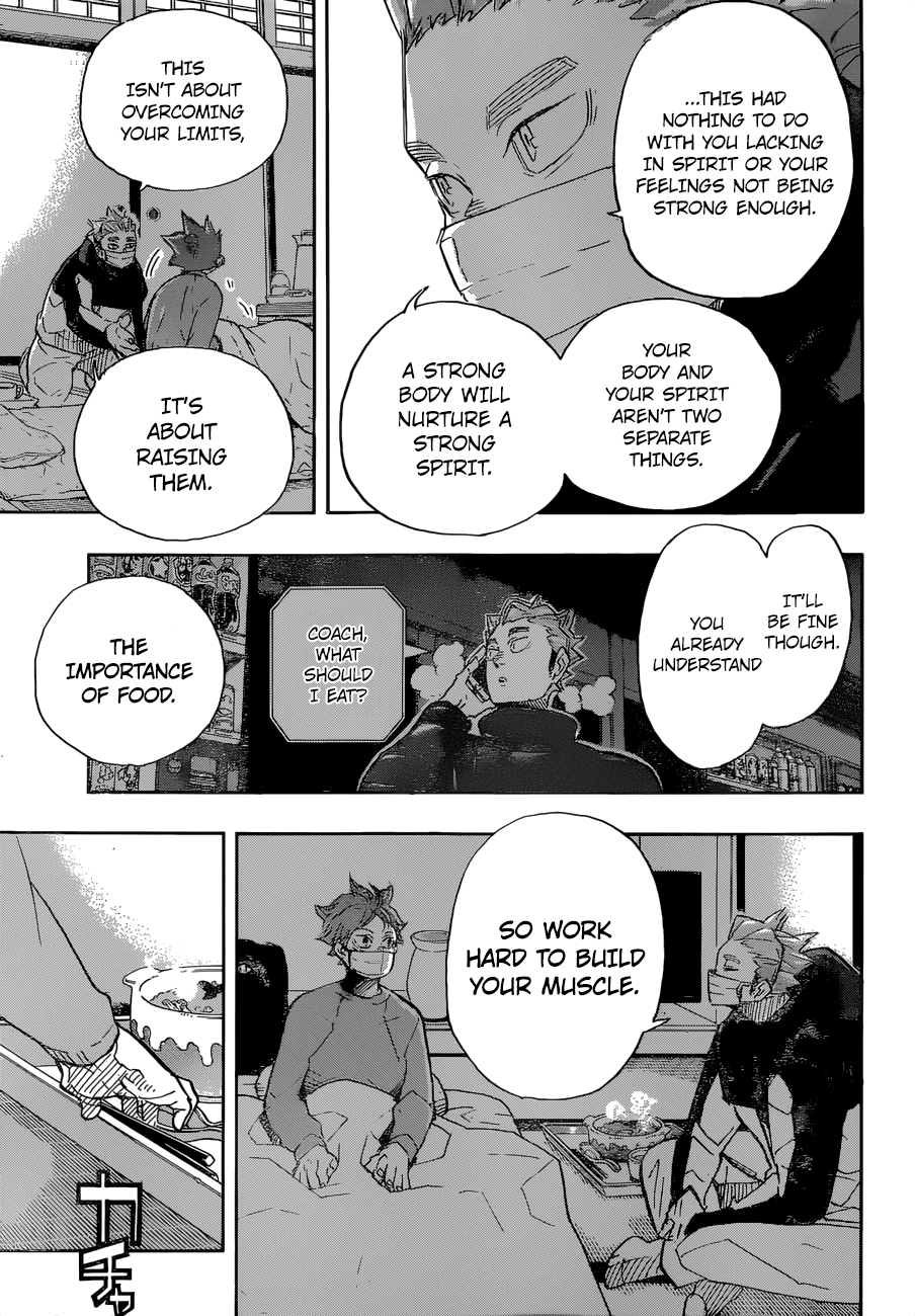 Haikyuu!! - Chapter 369: Food And Muscle