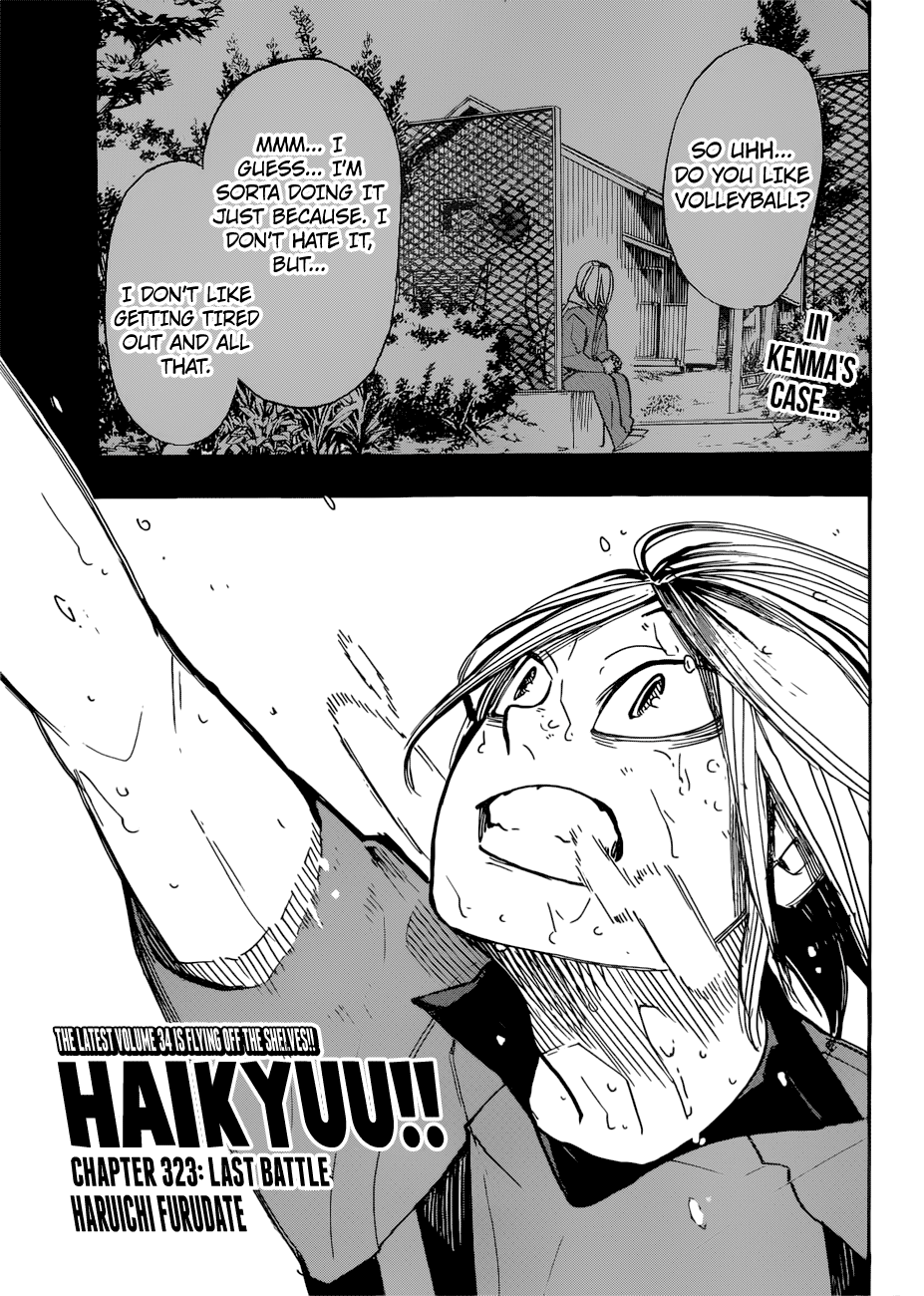 Haikyuu!! - Chapter 323