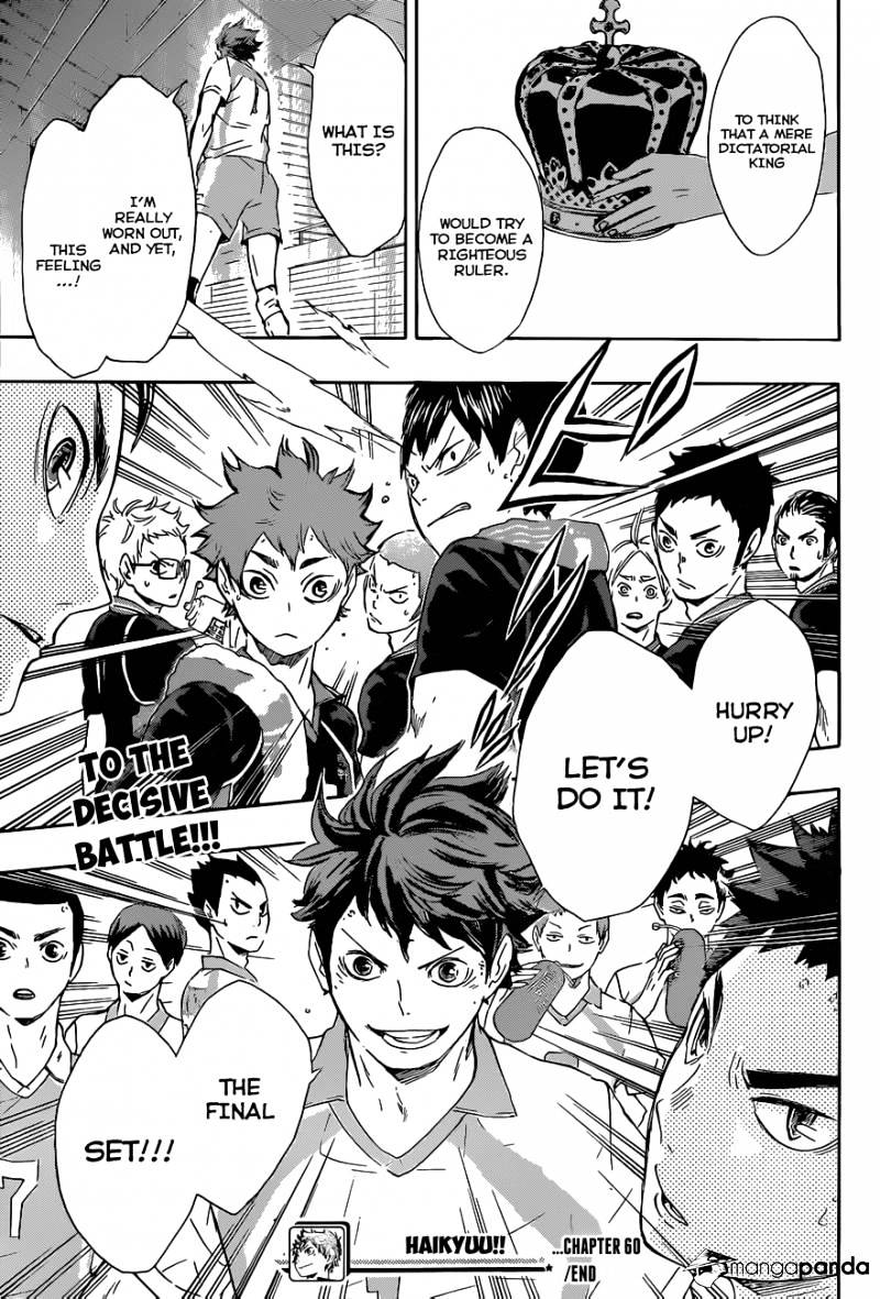 Haikyuu!! - Chapter 60