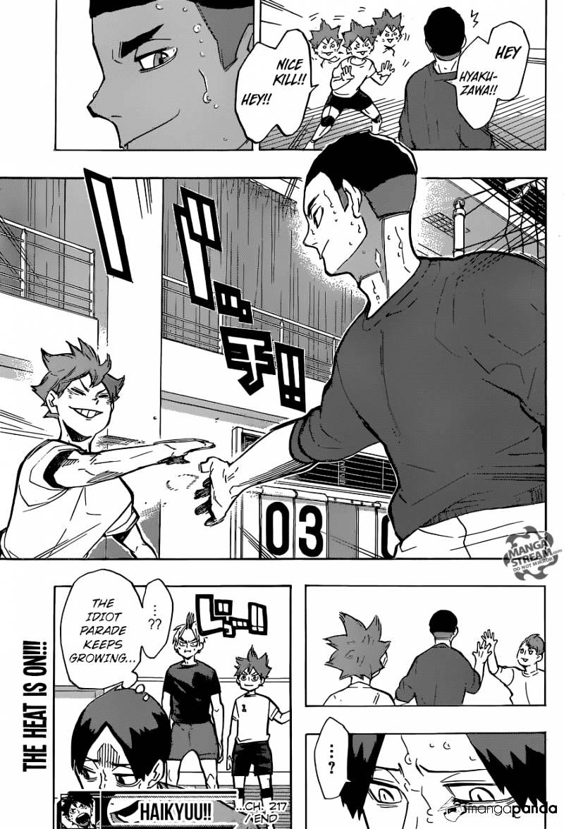 Haikyuu!! - Chapter 217