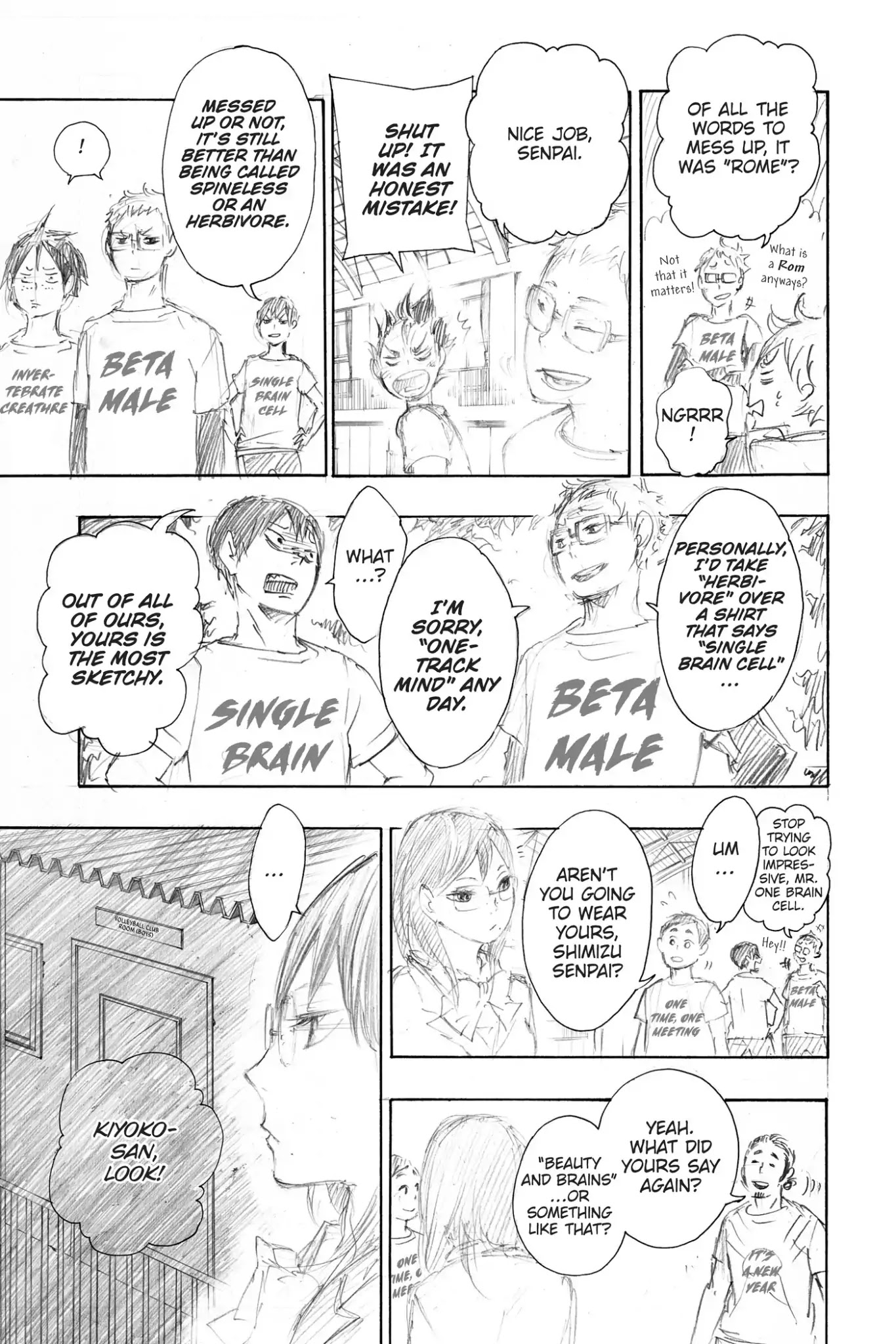 Haikyuu!! - Vol.3 Bonus Story: What Really Happened With The T-Shirts