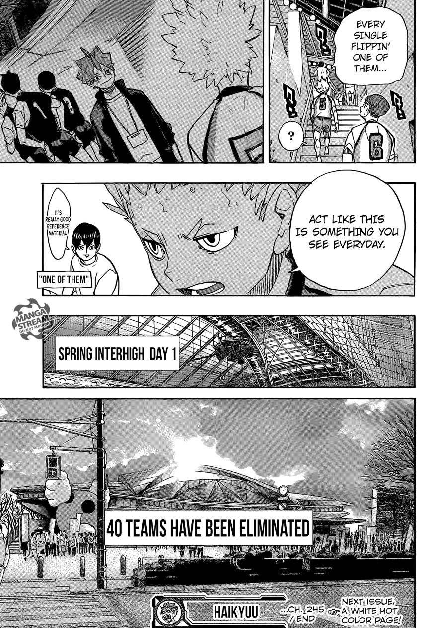 Haikyuu!! - Chapter 245