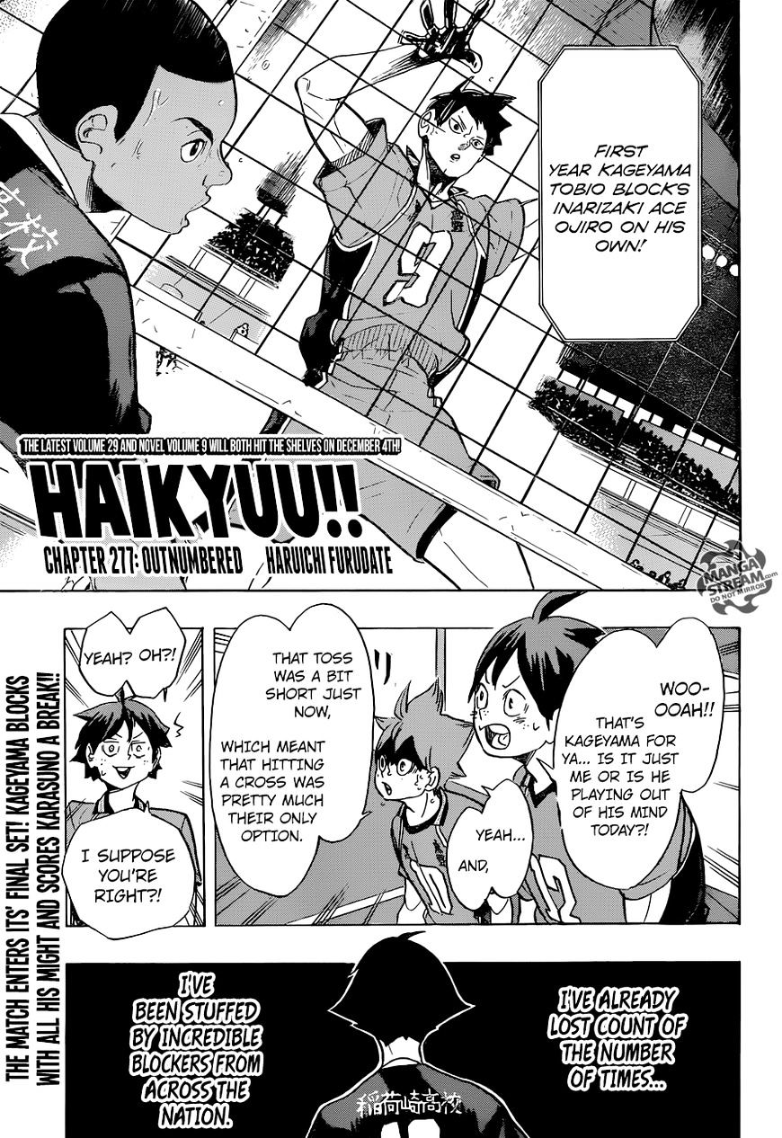 Haikyuu!! - Chapter 277 : Outnumbered