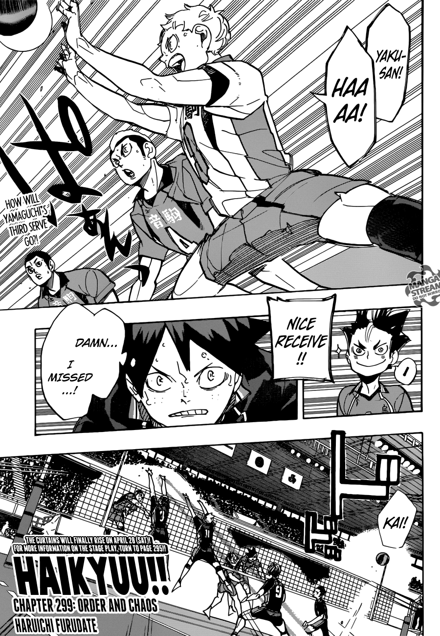 Haikyuu!! - Chapter 299