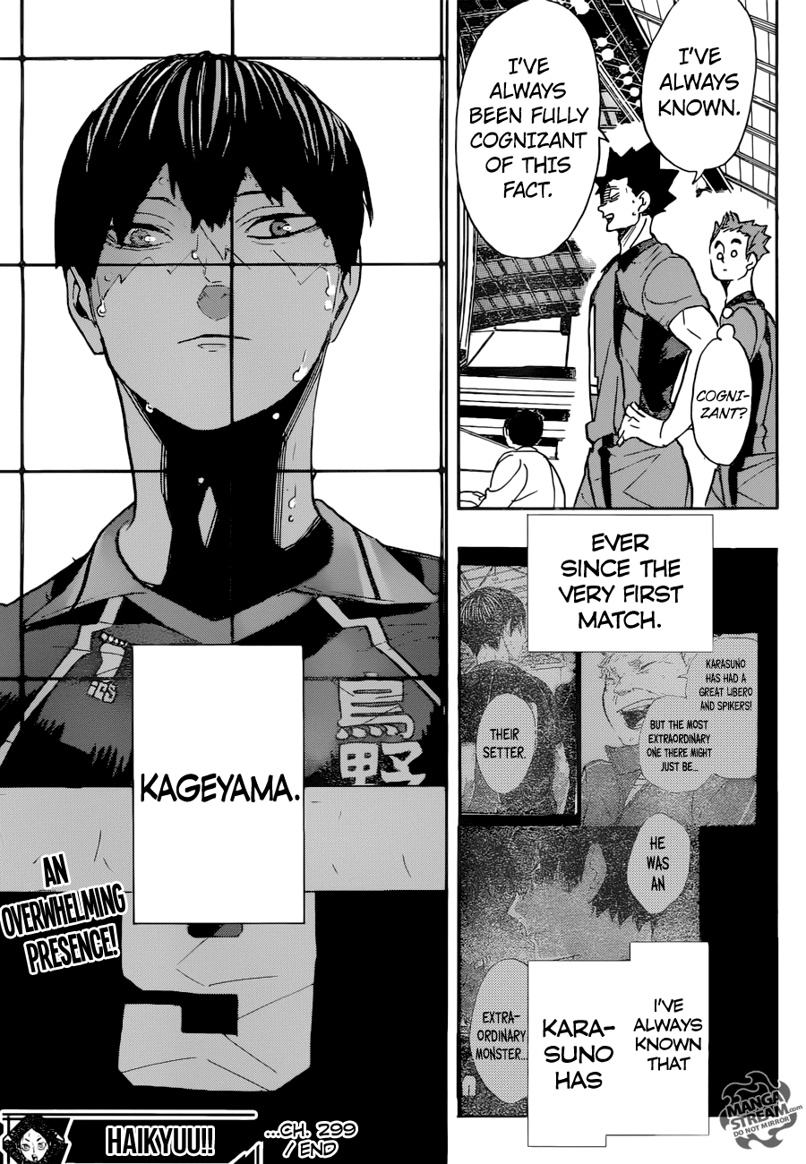 Haikyuu!! - Chapter 299