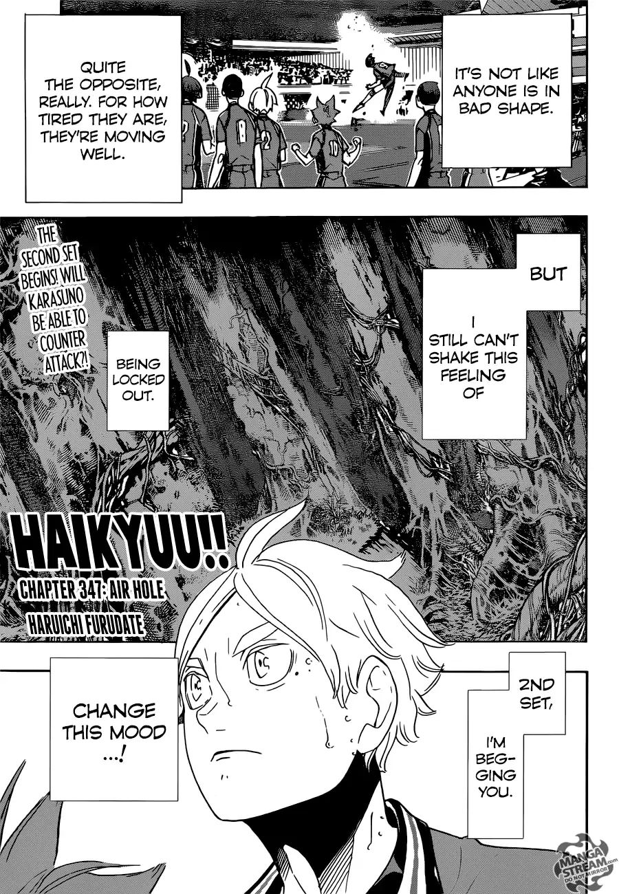 Haikyuu!! - Chapter 347: Air Hole