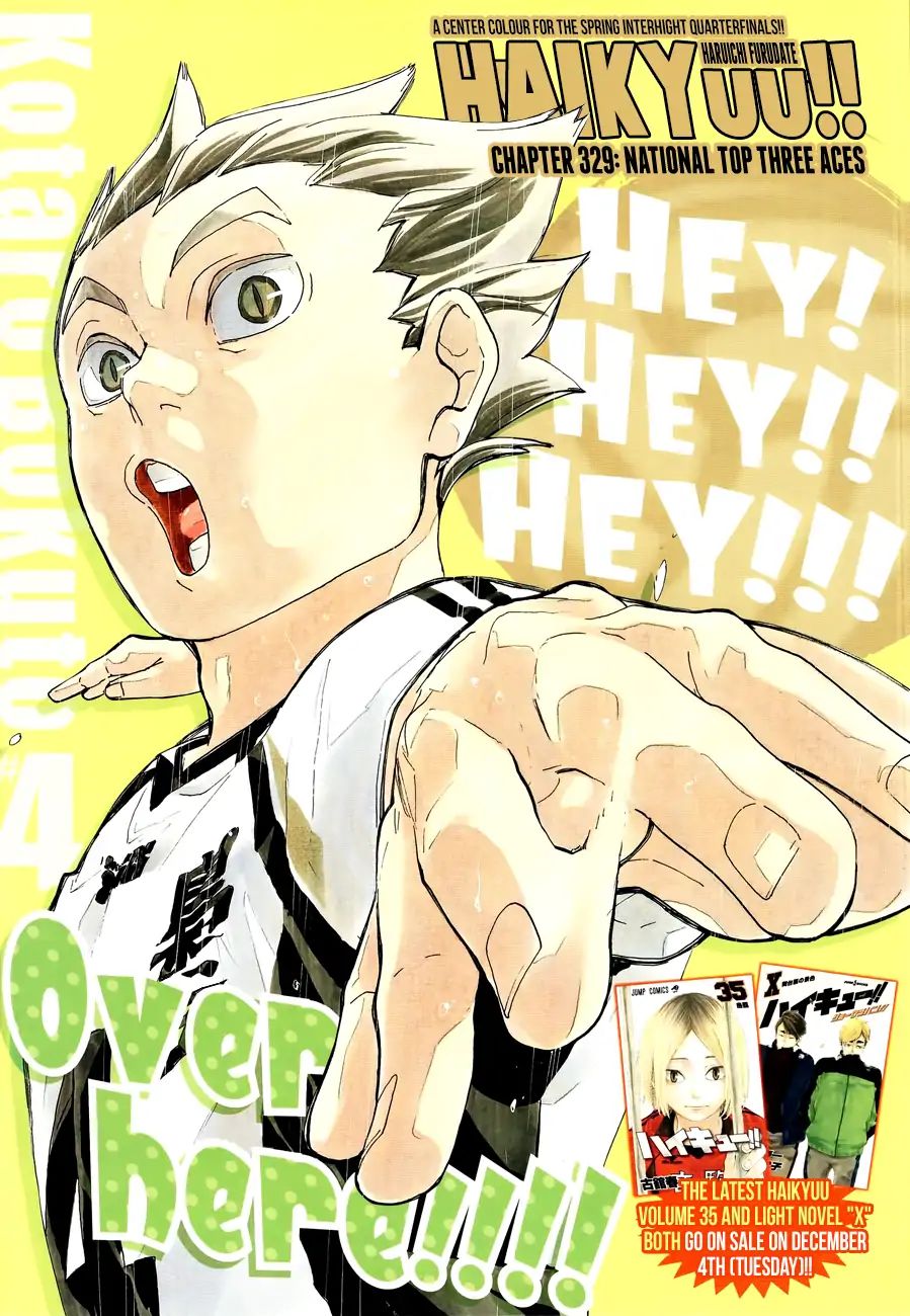 Haikyuu!! - Chapter 329: National Top Three Aces