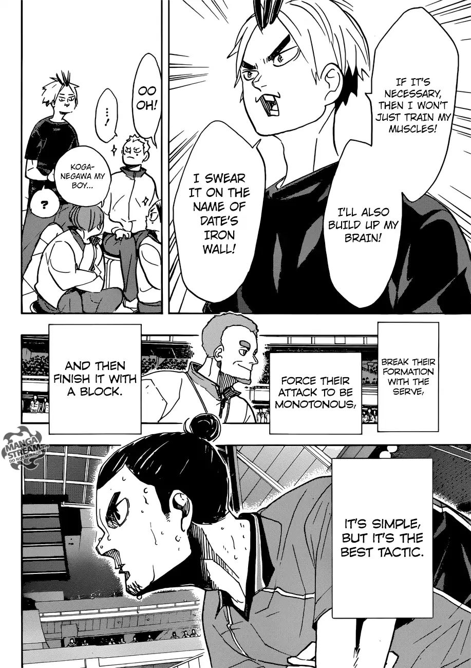 Haikyuu!! - Chapter 349: Low-Altitude Flight Haruichi Furudate