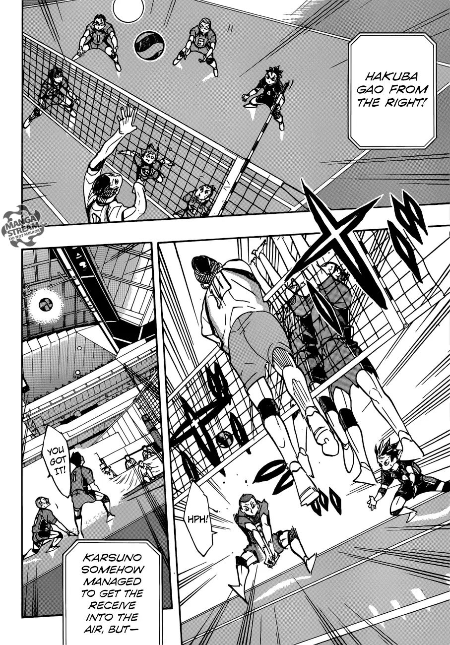 Haikyuu!! - Chapter 349: Low-Altitude Flight Haruichi Furudate