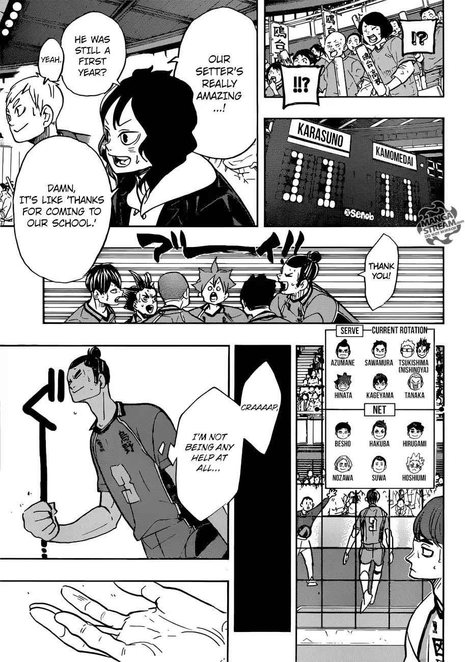 Haikyuu!! - Chapter 349: Low-Altitude Flight Haruichi Furudate