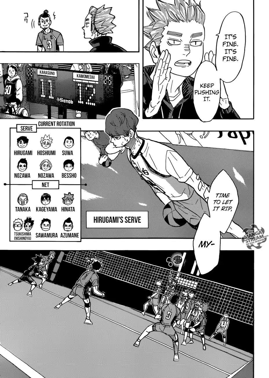 Haikyuu!! - Chapter 349: Low-Altitude Flight Haruichi Furudate