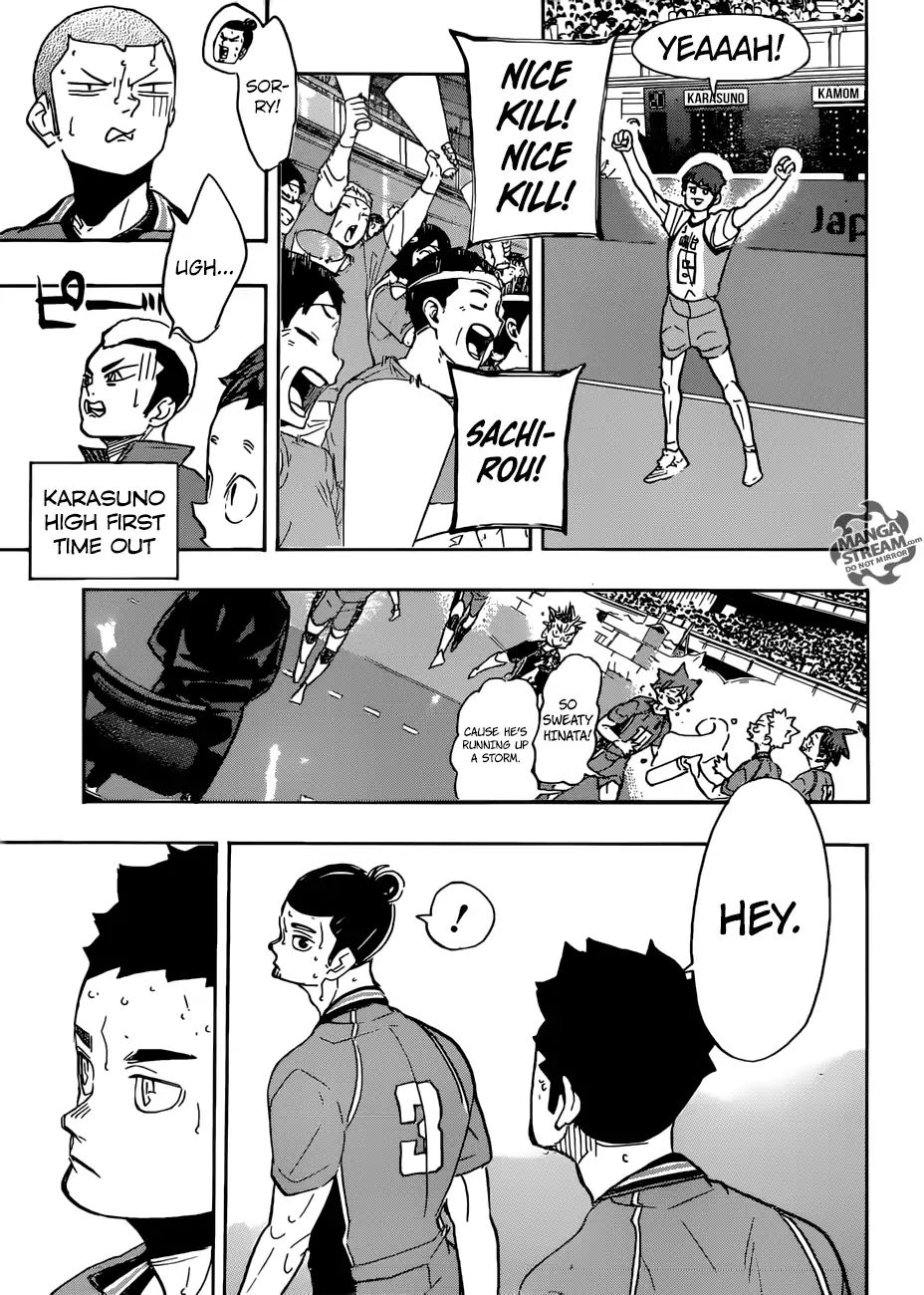 Haikyuu!! - Chapter 349: Low-Altitude Flight Haruichi Furudate