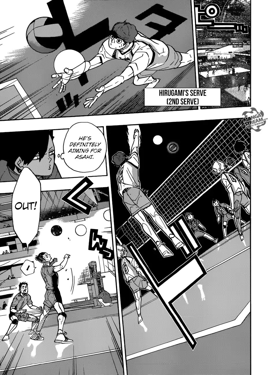 Haikyuu!! - Chapter 349: Low-Altitude Flight Haruichi Furudate