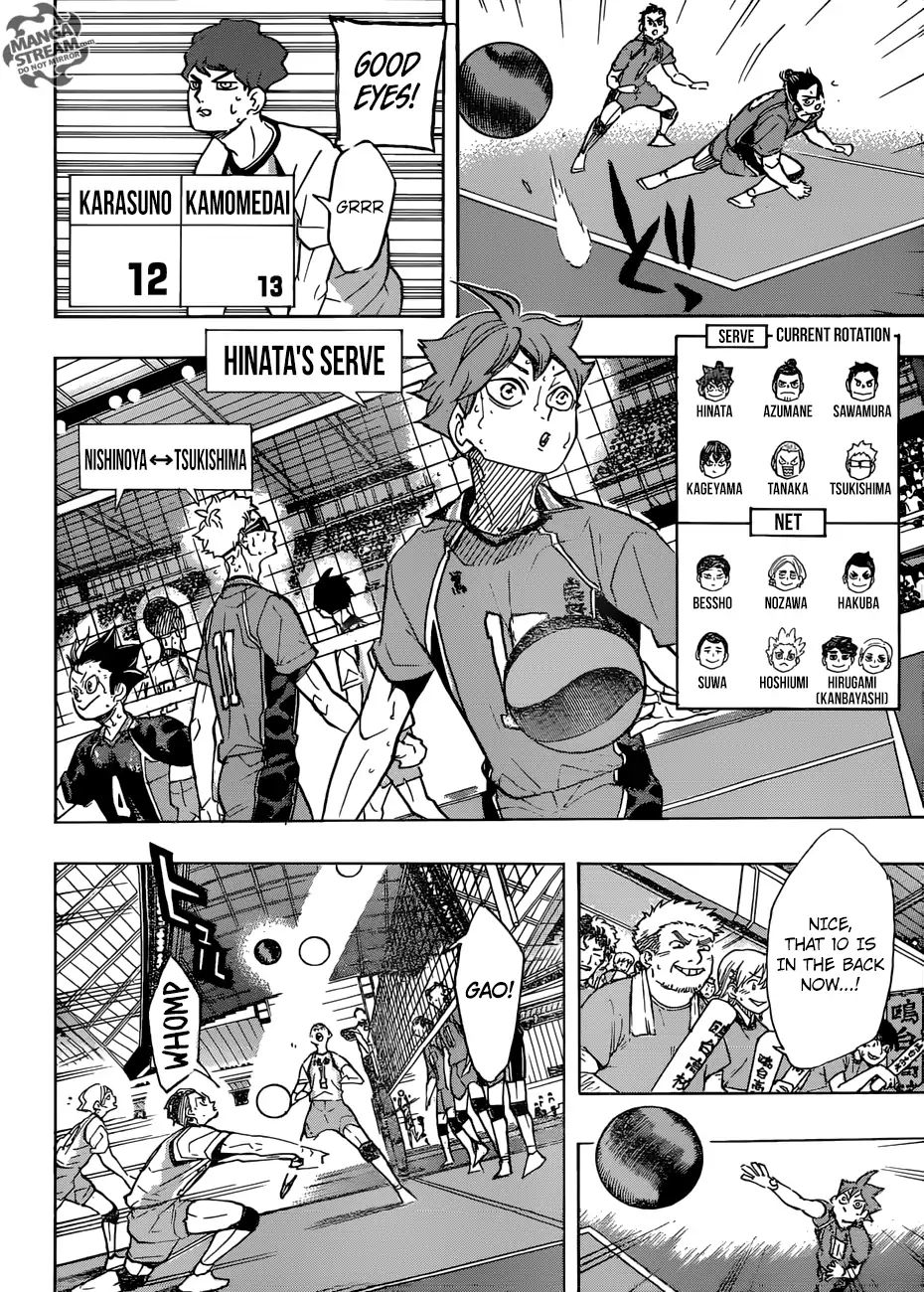 Haikyuu!! - Chapter 349: Low-Altitude Flight Haruichi Furudate