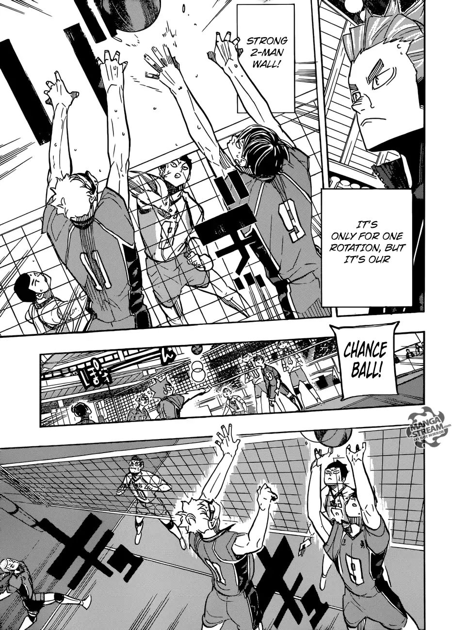 Haikyuu!! - Chapter 349: Low-Altitude Flight Haruichi Furudate